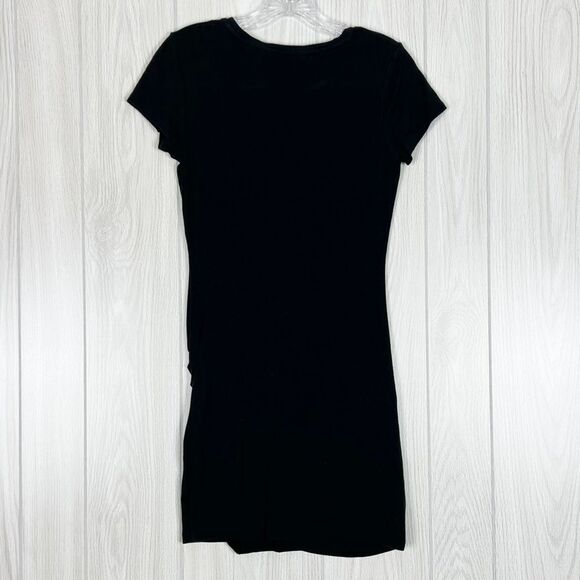 Athleta | Topanga Ruched Athletic Dress In Black Size X Small - Picture 2 of 6